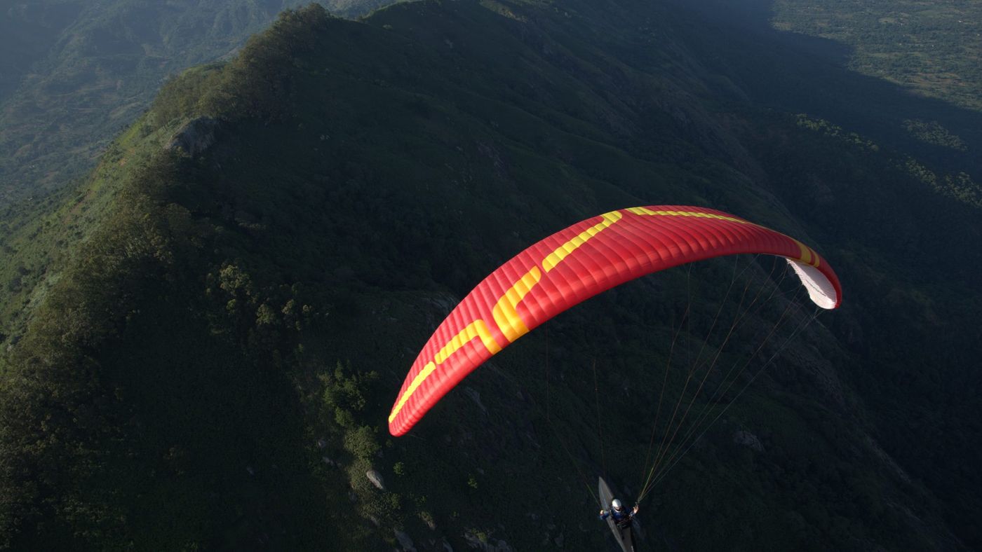 Paragliding in Kenya