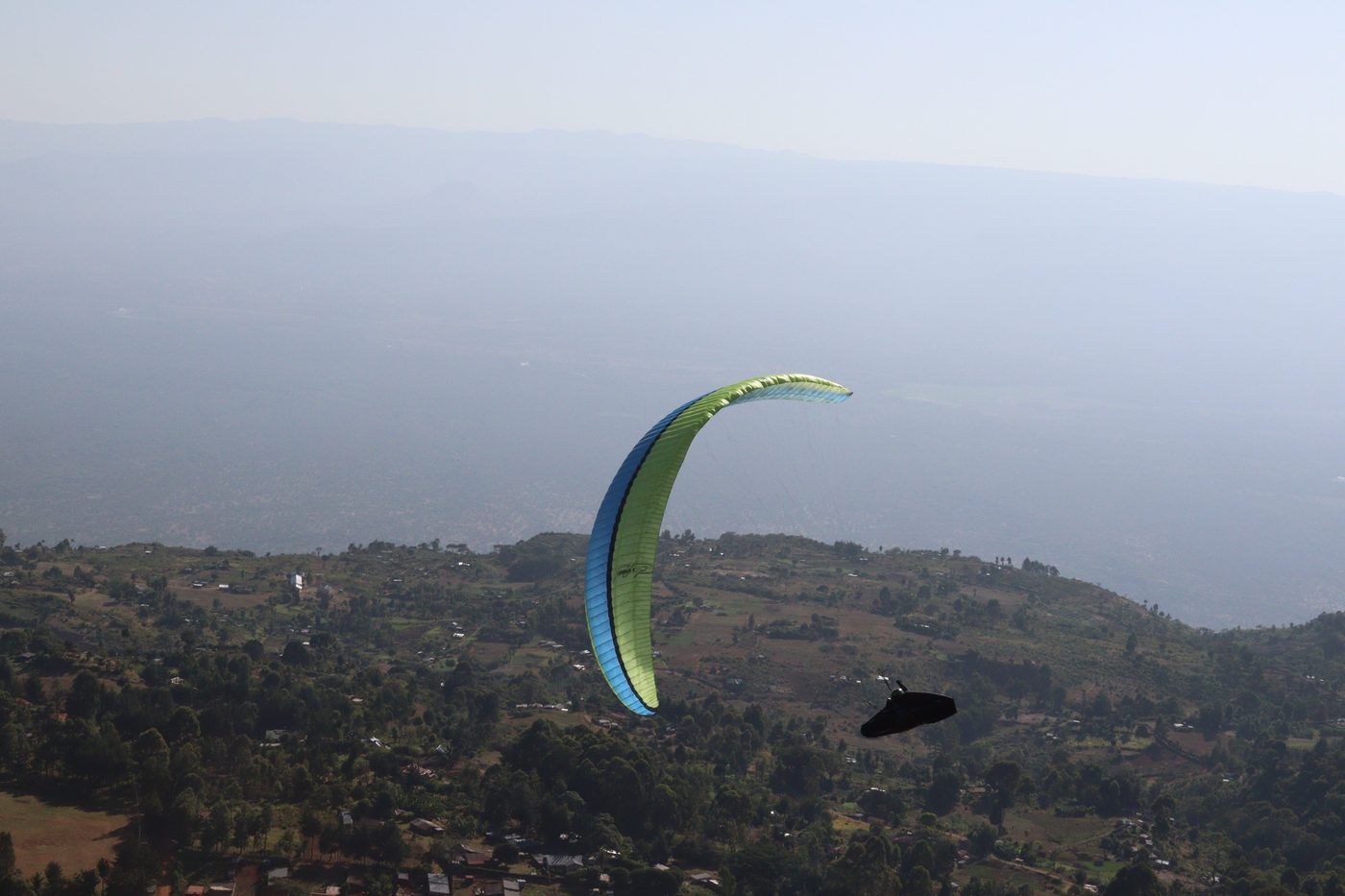 Paragliding in Kenya